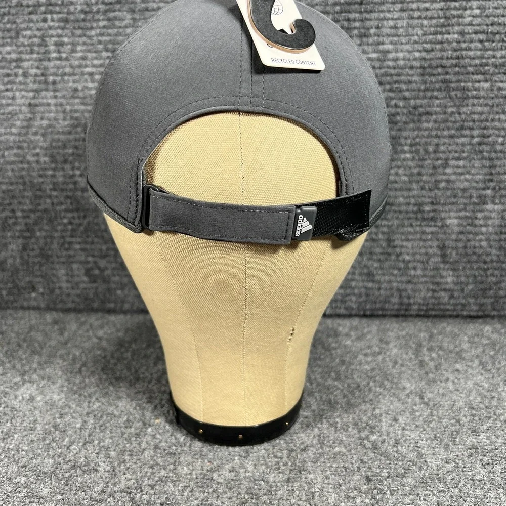 Adidas Hat Cap Womens Aeroready Superlite 2 Gray Strap Back OSFM Active New